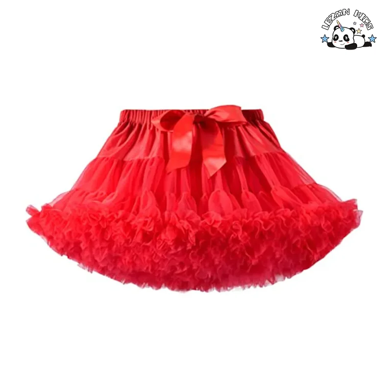 LEZONKIDS - Customizable Girls' Gauze Skirt Cake Dress Puffy Skirt Tutu Children's Princess Gauze Skirt